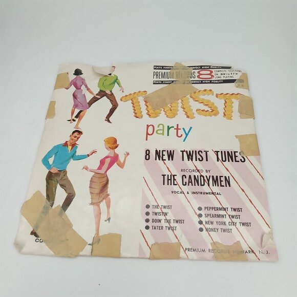 Mid Century Modern Vinyl Set Of 2 The Grasshoppers & The Candy Men USA 1962 - Picture 6 of 9
